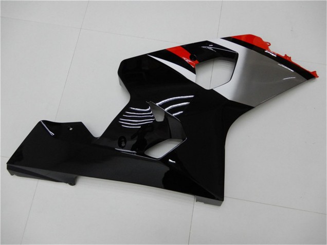 Billigste Suzuki GSXR 600/750 Motorrad Verkleidung 2004-2005 - Rot Silber Schwarz