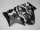 Billigste Suzuki GSXR 600/750 Motorrad Verkleidung 2004-2005 - Grau Schwarz Flamme