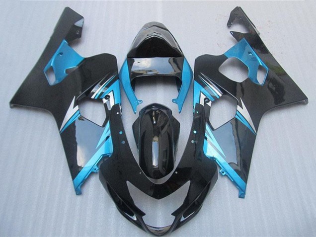 Billigste Suzuki GSXR 600/750 Motorrad Verkleidung 2004-2005 - Blau Weiss Schwarz