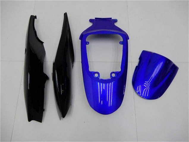 Billigste Suzuki GSXR 600/750 Motorrad Verkleidung 2006-2007 - Blau Glanzendes Schwarz