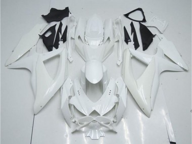 Billigste Suzuki GSXR 600/750 Motorrad Verkleidung 2008-2010 - Weiss
