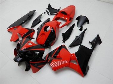 Billigste Honda CBR600RR Abs Verkleidungen 2005-2006 - Rot Schwarz