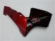 Billigste Honda CBR600RR Motorrad Verkleidung Kit 2005-2006 - Glanzendes Schwarz Rot Flamme