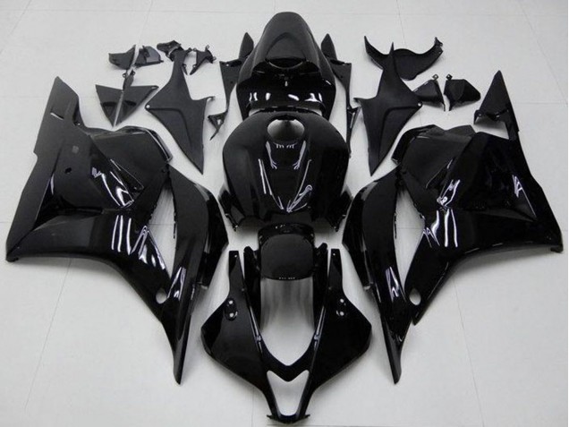 Billigste Honda CBR600RR Motorrad Verkleidung Kit 2009-2012 - Glanzendes Schwarz