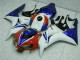 Billigste Honda CBR1000RR Motorrad Verkleidung Kit 2006-2007 - Weiss Rot Blau HRC
