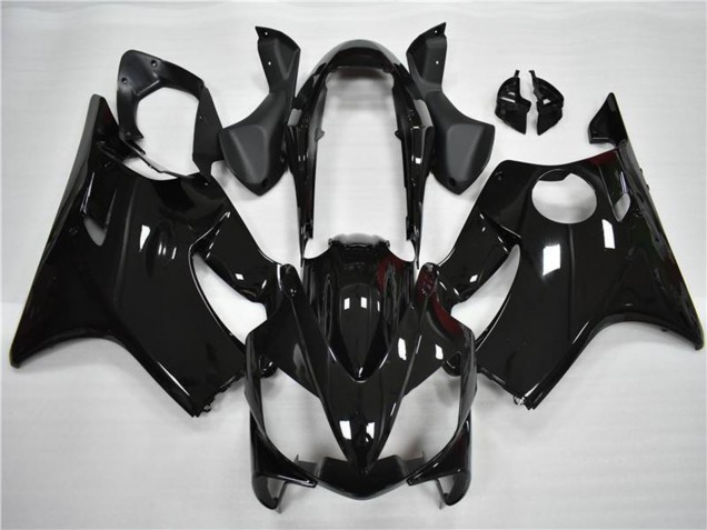 Billigste Honda CBR600 F4i Motorrad Verkleidung Kit 2004-2007 - Glanzendes Schwarz