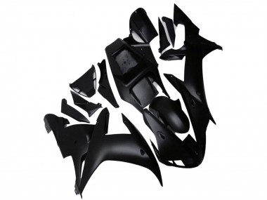 Billigste Yamaha YZF R1 Motorrad Verkleidung 2002-2003 - Matt Schwarz