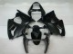 Billigste Kawasaki ZX6R Motorrad Verkleidung 2000-2002 - Glanzendes Schwarz