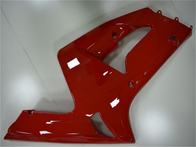 Billigste Kawasaki ZX6R Motorrad Verkleidung Kit 2003-2004 - Rot