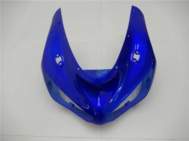 Billigste Kawasaki ZX6R Motorrad Verkleidung 2005-2006 - Blau Matt Schwarz