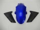Billigste Kawasaki ZX6R Motorrad Verkleidung 2005-2006 - Blau Matt Schwarz