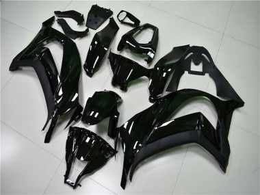 Billigste Kawasaki ZX10R Motorrad Verkleidung 2011-2015 - Glanzendes Schwarz