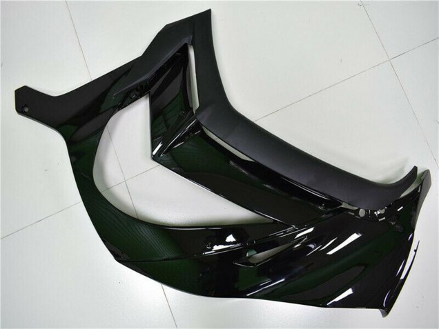 Billigste Kawasaki ZX10R Motorrad Verkleidung 2011-2015 - Glanzendes Schwarz