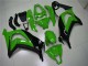 Billigste Kawasaki ZX10R Motorrad Verkleidung 2011-2015 - Grun Glanzendes Schwarz