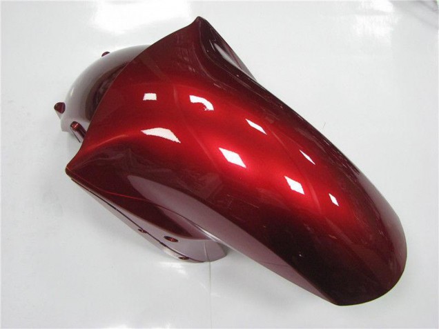 Billigste Kawasaki ZX14R ZZR1400 Motorrad Verkleidung 2006-2011 - Rot Schwarz