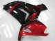 Billigste Kawasaki ZX14R ZZR1400 Motorrad Verkleidung 2006-2011 - Rot Schwarz