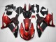 Billigste Kawasaki ZX14R ZZR1400 Motorrad Verkleidung 2006-2011 - Rot Schwarz