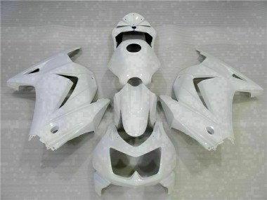 Billigste Kawasaki EX250 Motorrad Verkleidung 2008-2012 - Weiss