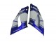 Billigste Yamaha YZF R1 Motorrad Verkleidung 2000-2001 - Blau Weiss
