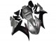 Billigste Yamaha YZF R1 Motorrad Verkleidung 2002-2003 - Silber Matt Schwarz