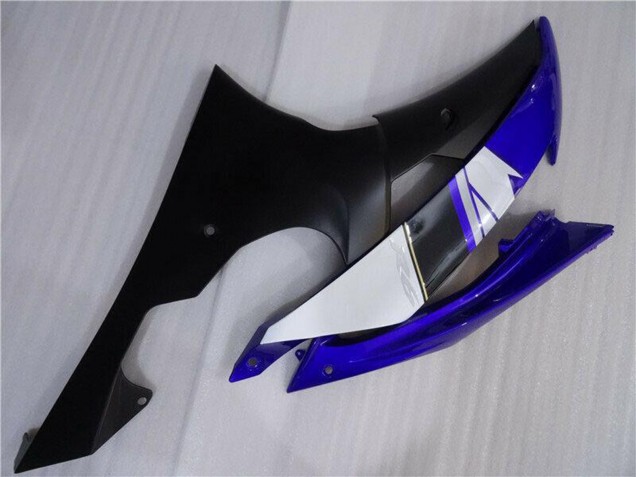 Billigste Yamaha YZF R6 Motorrad Verkleidung 2008-2016 - Weiss Blau Matt Schwarz