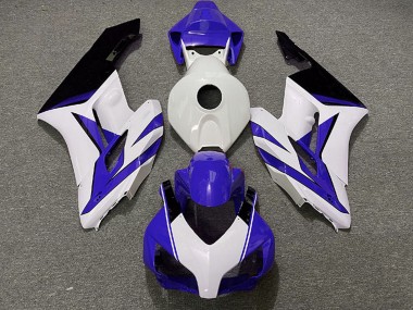 Billigste Honda CBR1000RR Motorrad Verkleidung 2004-2005 - Weiss Blau Glanzendes Schwarz