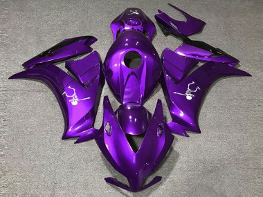 Billigste Honda CBR1000RR Motorrad Verkleidung 2012-2016 - Dunkel Lila Glanzendes Schwarz