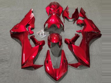Billigste Honda CBR1000RR Motorrad Verkleidung 2017-2023 - Dunkel Rot