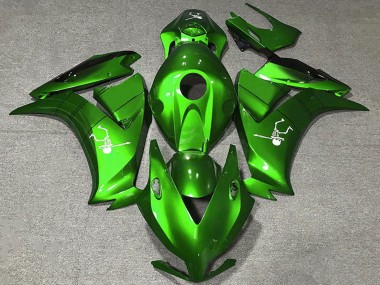 Billigste Honda CBR1000RR Motorrad Verkleidung 2012-2016 - Elektrisches Grun Glanzendes Schwarz