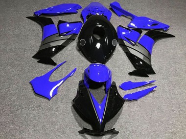 Billigste Honda CBR1000RR Motorrad Verkleidung 2012-2016 - Blau Grau Glanzendes Schwarz
