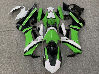 Billigste Honda CBR1000RR Motorrad Verkleidung 2017-2023 - Weiss Grun Glanzendes Schwarz