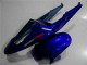Billigste Honda CBR600RR Motorrad Verkleidung Kit 2003-2004 - Blau Glanzendes Schwarz
