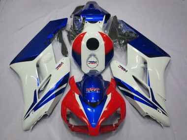 Billigste Honda CBR1000RR Motorrad Verkleidung 2004-2005 - Weiss Blau Rot HRC OEM Stil