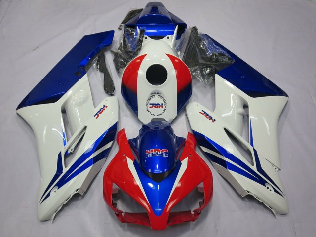 Billigste Honda CBR1000RR Motorrad Verkleidung 2004-2005 - Weiss Blau Rot HRC OEM Stil