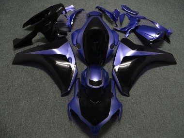 Billigste Honda CBR1000RR Motorrad Verkleidung 2008-2011 - Lila Glanzendes Schwarz Massgeschneidert