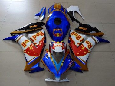 Billigste Honda CBR1000RR Motorrad Verkleidung 2012-2016 - Weiss Blau Gold Red Bull