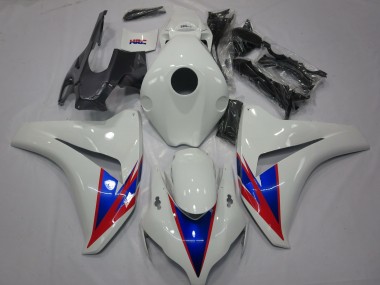 Billigste Honda CBR1000RR Motorrad Verkleidung 2008-2011 - Weiss Blau Rot