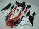 Billigste Honda CBR600RR Motorrad Verkleidung Kit 2005-2006 - Weiss Rot Schwarz