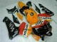 Billigste Honda CBR600RR Motorrad Verkleidung 2005-2006 - Orange Weiss Rot Schwarz Repsol