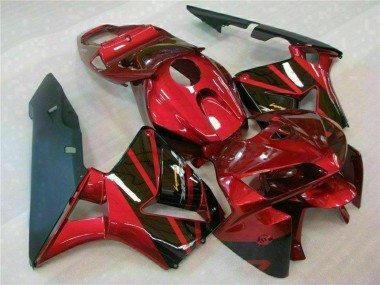 Billigste Honda CBR600RR Motorrad Verkleidung 2005-2006 - Rot Schwarz