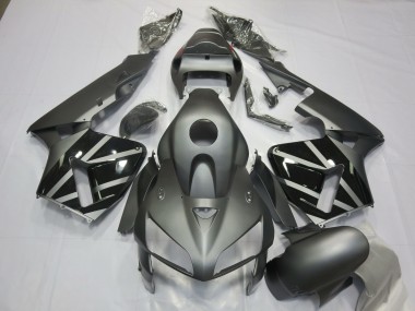 Billigste Honda CBR600RR Motorrad Verkleidung 2005-2006 - Matt Grau Schwarz