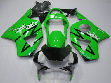 Billigste Honda CBR954RR Motorrad Verkleidung 2002-2003 - Grun Glanzendes Schwarz
