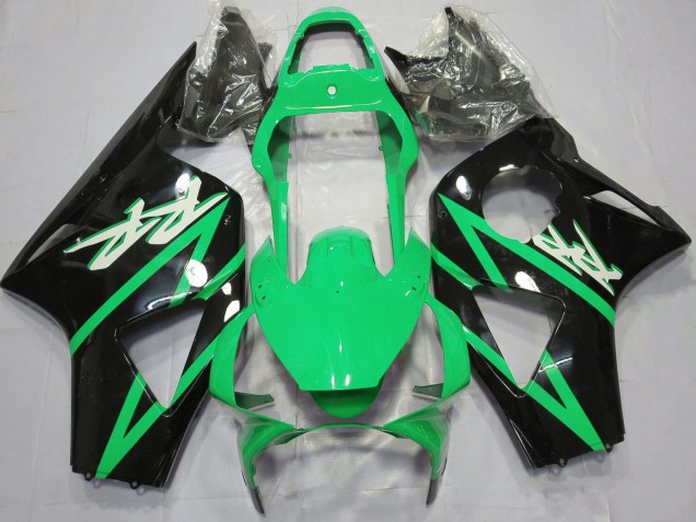 Billigste Honda CBR954RR Motorrad Verkleidung 2002-2003 - Grun Glanzendes Schwarz