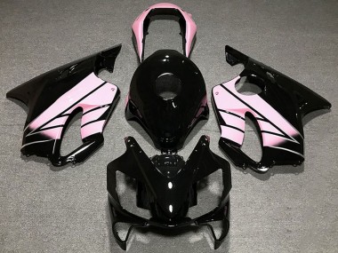 Billigste Honda CBR600 F4i Motorrad Verkleidung 2004-2007 - Rosa Glanzendes Schwarz