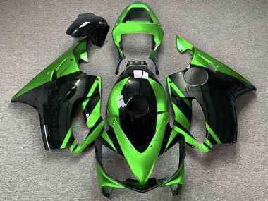 Billigste Honda CBR600 F4i Motorrad Verkleidung 2001-2003 - Grun Glanzendes Schwarz