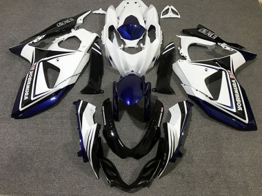 Billigste Suzuki GSXR 1000 Motorrad Verkleidung 2009-2016 - Blau Weiss Schwarz