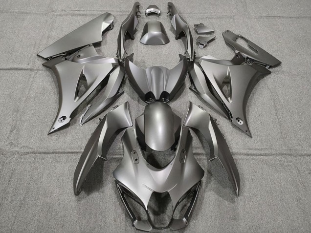 Billigste Suzuki GSXR 1000 Motorrad Verkleidung 2017-2025 - Matt Gunmetal Grau
