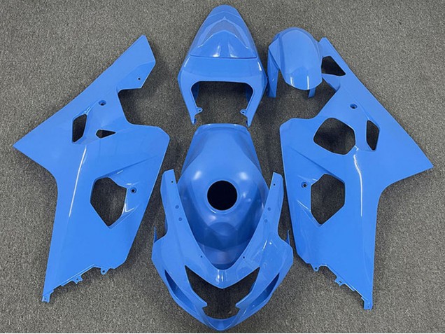 Billigste Suzuki GSXR 600 / GSXR 750 Motorrad Verkleidung 2004-2005 - Blau