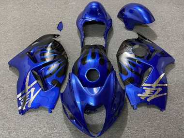 Billigste Suzuki GSXR 1300 Motorrad Verkleidung 1996-2007 - Dunkel Blau und Schwarz