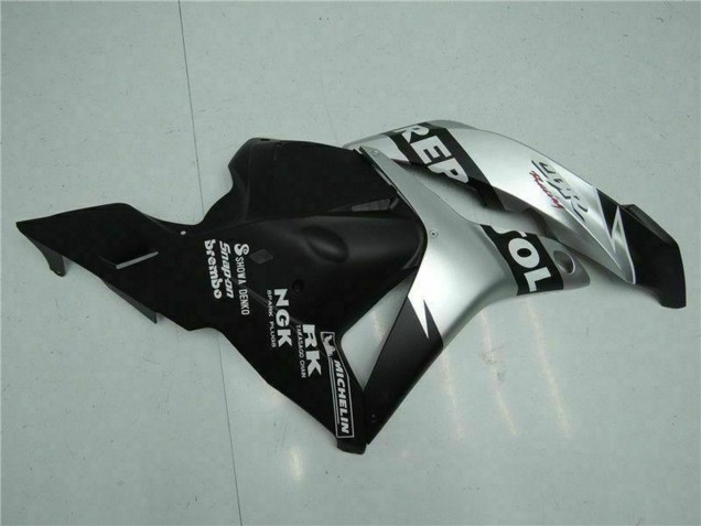 Billigste Honda CBR600RR Motorrad Verkleidung 2009-2012 - Silber Matt Schwarz Repsol